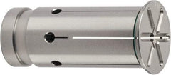 Accupro - 10mm ID x 20mm OD, 24mm Head Diam, Sealed Hydraulic Chuck Sleeve - Steel, 1.9881" Length Under Head - Exact Industrial Supply