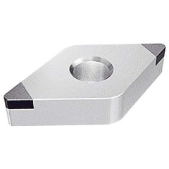 Iscar - DNGA432 R2 Grade IB20H PCBN Turning Insert - Uncoated, 55° Diamond, 1/2" Inscr Circle, 3/16" Thick, 1/32" Corner Radius - Benchmark Tooling