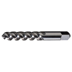 ‎5/16-18 UNC 3 Flute H3 Plug HSS High Helix Spiral Flute Tap- Bright - Exact Industrial Supply