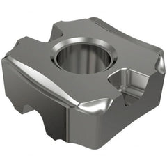 Iscar - SNMG432 EM Grade IC907 Carbide Turning Insert - TiAlN/TiN Finish, 90° Square, 1/2" Inscr Circle, 3/16" Thick, 1/32" Corner Radius - Benchmark Tooling
