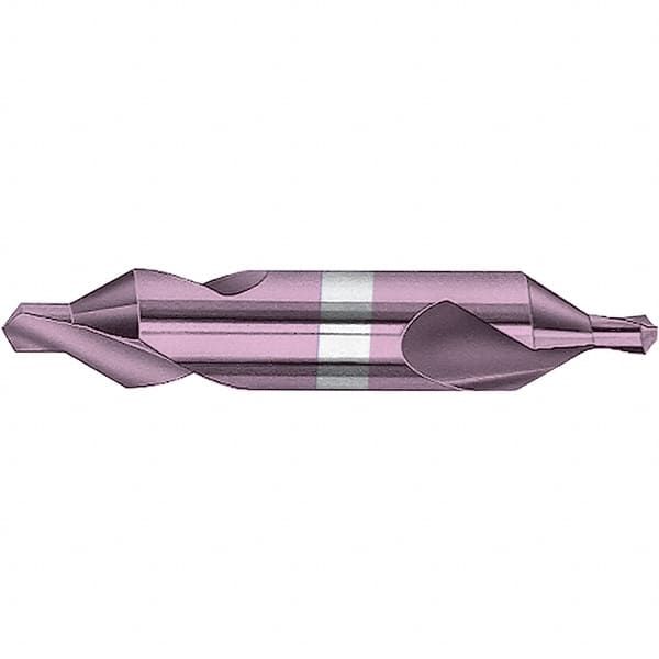 Magafor - #4 Plain Cut 60° Incl Angle Solid Carbide Combo Drill & Countersink - Benchmark Tooling