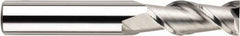 SGS - 3/4", 4" LOC, 3/4" Shank Diam, 6-1/4" OAL, 2 Flute, Solid Carbide Square End Mill - Single End, TiB2 Finish, Spiral Flute, 45° Helix, Centercutting, Right Hand Cut, Right Hand Flute, Series 44 - Benchmark Tooling