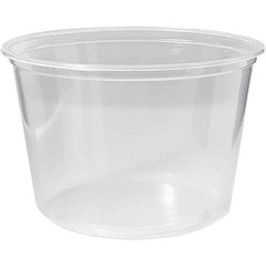 Fabri-Kal - 1 500-Piece 16 oz Rectangular Clear Polypropylene Food Storage Container - Benchmark Tooling