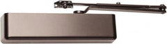 Falcon - 13-1/4" Closer Body Length, Medium Duty Multi-Sized Door Closer Manual Damper - Dark Bronze Finish, Non-Handed - Benchmark Tooling