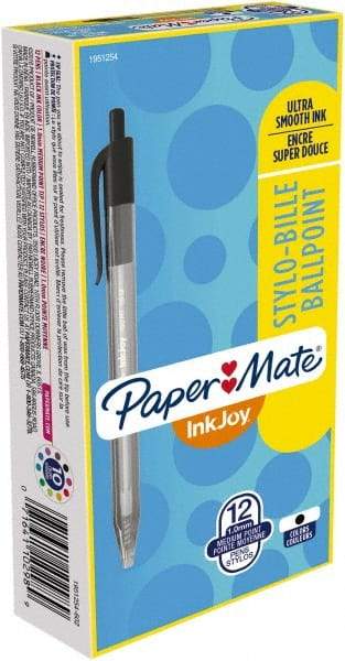 Paper Mate - 1mm Ball Point Retractable Ball Point Pen - Black - Benchmark Tooling