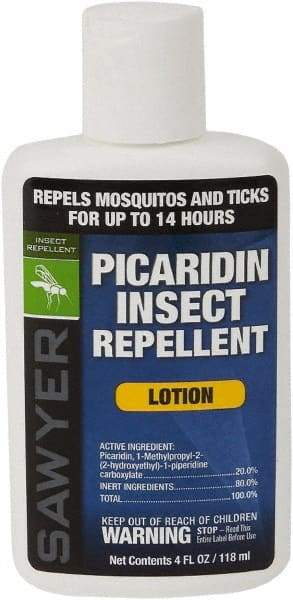 Sawyer - 4 oz 20% Picaridin Lotion - For Mosquitos, Ticks, Biting Flies, Gnats, Chiggers, Fleas - Benchmark Tooling