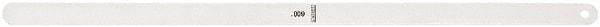 Starrett - Feeler Gages   Thickness (Decimal Inch): 0.0090    Leaf Length (Inch): 12 - Benchmark Tooling