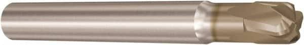 Seco - 10mm, 4 Flute, Single End, Solid Carbide, 3mm Corner Radius End Mill - 80mm OAL, 10° Helix, Right Hand Flute, 3mm LOC, Right Hand Cut, 32mm Extended Reach - Benchmark Tooling