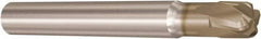 Seco - 4mm, 4 Flute, Single End, Solid Carbide, 2mm Corner Radius End Mill - 55mm OAL, 10° Helix, Right Hand Flute, 2mm LOC, Right Hand Cut, 16mm Extended Reach - Benchmark Tooling