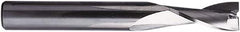 Seco - 6mm, 8mm LOC, 5.8mm Shank Diam, 100mm OAL, 2 Flute, Solid Carbide Square End Mill - Single End, Uncoated, Helical Flute, 25° Helix, Centercutting, Right Hand Cut, Right Hand Flute - Benchmark Tooling