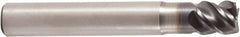 Seco - 12mm, 4 Flute, Single End, Solid Carbide, 1mm Corner Radius End Mill - 75mm OAL, 50° Helix, Right Hand Flute, 12mm LOC, Right Hand Cut, 27mm Extended Reach - Benchmark Tooling