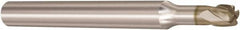 Seco - 2mm, 4 Flute, Single End, Solid Carbide, 0.3mm Corner Radius End Mill - 40mm OAL, 28° Helix, Right Hand Flute, 2mm LOC, Right Hand Cut, 6mm Extended Reach - Benchmark Tooling