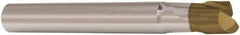 Seco - 8mm, 5 Flute, Single End, Solid Carbide, 0.5mm Corner Radius End Mill - 60mm OAL, 28° Helix, Right Hand Flute, 8mm LOC, Right Hand Cut, 16mm Extended Reach - Benchmark Tooling