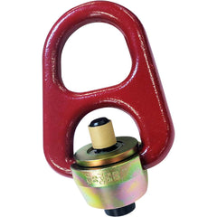 Crosby - Center Pull; Type: Hoist Ring ; Load Capacity (kg): 2500.00 ; Thread Size: .750 ; Ring Height (Decimal Inch): 4.8500 ; Ring Internal Width (Decimal Inch): 1.8500 ; Ring Thickness (mm): 0.75 - Exact Industrial Supply