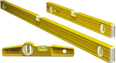 Stabila - Level Kits Level Kit Type: Magnetic Box Beam & Torpedo Level Kit Maximum Measuring Range (Feet): 48 - Benchmark Tooling