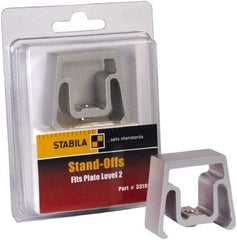 Stabila - Plate Level Standoff Mount - Silver, Use with 35610, 35712, 34610 & 34712 - Benchmark Tooling