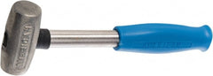 American Hammer - 4 Lb Head 1-5/8" Face Zinc Aluminum Alloy Nonmarring Hammer - Exact Industrial Supply