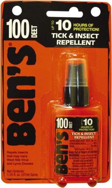 Ben's - 1.25 oz 100% DEET Pump Spray - For Ticks, Mosquitos, Disease Carrying Insects - Benchmark Tooling