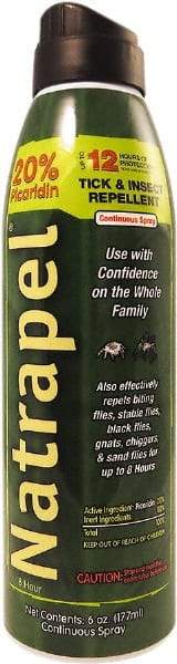 Natrapel - 6 oz 20% Picaridin Continuous Spray - For Mosquitos, Ticks - Benchmark Tooling