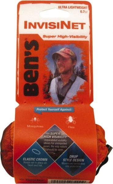 Ben's - Head Net - Targets Mosquitos, Ticks, Small Insects - Benchmark Tooling