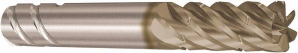 Seco - 20mm, 6 Flute, Single End, Solid Carbide, 0.5mm Corner Radius End Mill - 121mm OAL, 38° Helix, Right Hand Flute, 62mm LOC, Right Hand Cut - Benchmark Tooling