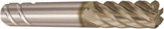 Seco - 10mm, 6 Flute, Single End, Solid Carbide, 0.5mm Corner Radius End Mill - 72mm OAL, 38° Helix, Right Hand Flute, 26mm LOC, Right Hand Cut - Benchmark Tooling