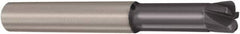 Seco - 5mm, 5 Flute, Single End, Solid Carbide, 0.8mm Corner Radius End Mill - 110mm OAL, 0° Helix, Right Hand Flute, 0.45mm LOC, Right Hand Cut, 70mm Extended Reach - Benchmark Tooling