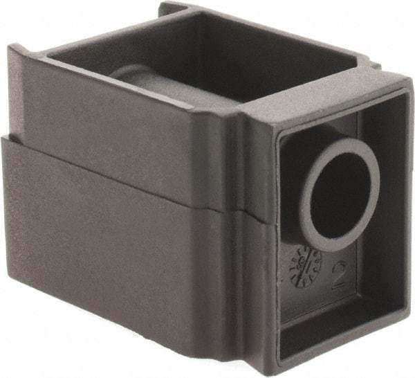 Transair - 7/16" OD, Spacer Block for Pipe Clips - Plastic, 232 Max psi, 1-3/16" Long - Benchmark Tooling