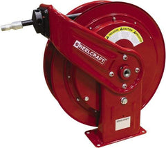 Reelcraft - 65' Spring Retractable Hose Reel - 3,250 psi, Hose Included - Benchmark Tooling