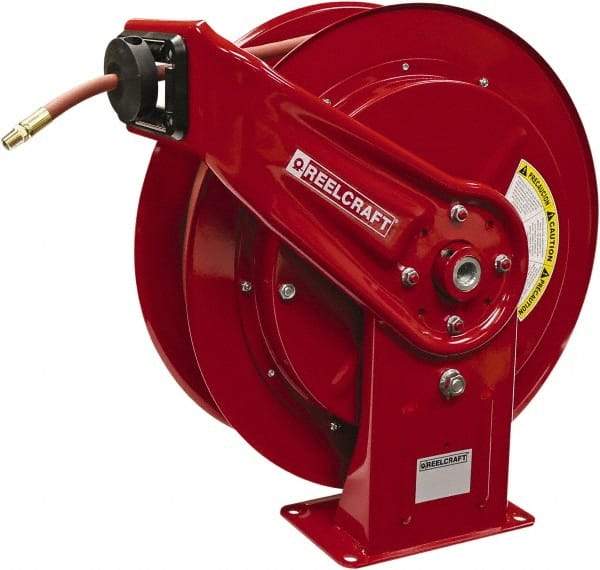 Reelcraft - 70' Spring Retractable Hose Reel - 300 psi, Hose Included - Benchmark Tooling