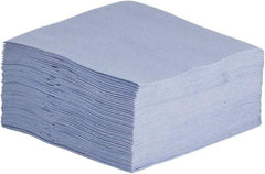 NuTrend Disposables - 1/4 Fold General Purpose Wipes - Poly Pack, 12" x 13" Sheet Size, Blue - Benchmark Tooling