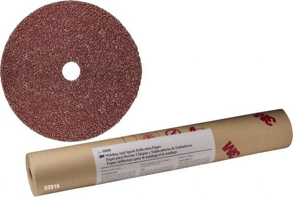 3M - 7" Diam 36 Grit Fiber Disc - Very Coarse Grade, Ceramic, 8,600 Max RPM, Series 982C - Benchmark Tooling