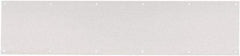 IVES - 34" Long x 8" High Stainless Steel Kickplate - Satin Chrome Finish - Benchmark Tooling