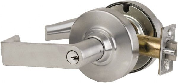 Schlage - Classroom Lever Lockset for 2-1/8" Thick Doors - Exact Industrial Supply