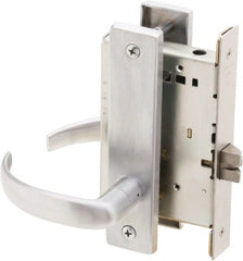 Schlage - Passage Lever Lockset for 1-3/4" Thick Doors - Exact Industrial Supply