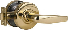 Schlage - Passage Lever Lockset for 2-1/8" Thick Doors - Exact Industrial Supply