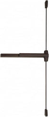 Fire Rated, Nonhanded, Surface Vertical Rod Dark Bronze Finish, 3″ Max Door Width, Grade 1