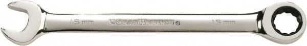 GearWrench - 17mm 12 Point Combination Wrench - Chrome Vanadium Steel, Full Polish Finish - Benchmark Tooling