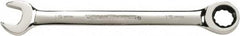 GearWrench - 15mm 12 Point Combination Wrench - Chrome Vanadium Steel, Full Polish Finish - Benchmark Tooling