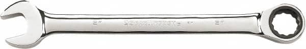 GearWrench - 2" 12 Point Combination Wrench - Chrome Vanadium Steel, Full Polish Finish - Benchmark Tooling