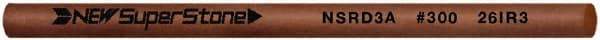 Value Collection - Round Ceramic Finishing Stick - 100mm Long x 2.35mm Wide x 2.4mm Thick, 300 Grit - Benchmark Tooling