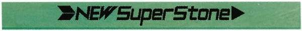 Value Collection - Flat Ceramic Finishing Stick - 40mm Long x 1mm Wide x 6mm Thick, 120 Grit - Benchmark Tooling