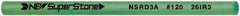 Value Collection - Round Ceramic Finishing Stick - 50mm Long x 3mm Wide x 3mm Thick, 120 Grit - Benchmark Tooling