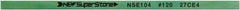 Value Collection - Flat Ceramic Finishing Stick - 100mm Long x 1mm Wide x 1mm Thick, 120 Grit - Benchmark Tooling