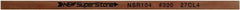 Value Collection - Flat Ceramic Finishing Stick - 100mm Long x 1mm Wide x 10mm Thick, 300 Grit - Benchmark Tooling