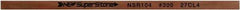 Value Collection - Flat Ceramic Finishing Stick - 100mm Long x 1mm Wide x 4mm Thick, 300 Grit - Benchmark Tooling