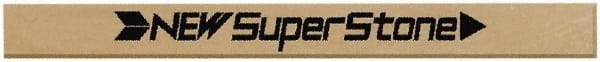 Value Collection - Flat Ceramic Finishing Stick - 40mm Long x 1mm Wide x 6mm Thick, 180 Grit - Benchmark Tooling