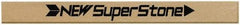 Value Collection - Flat Ceramic Finishing Stick - 40mm Long x 1mm Wide x 6mm Thick, 180 Grit - Benchmark Tooling