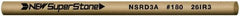 Value Collection - Round Ceramic Finishing Stick - 100mm Long x 2.35mm Wide x 2.4mm Thick, 180 Grit - Benchmark Tooling
