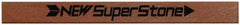 Value Collection - Flat Ceramic Finishing Stick - 40mm Long x 1mm Wide x 6mm Thick, 300 Grit - Benchmark Tooling